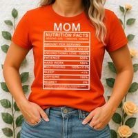 Funny Mom Nutrition Facts Women's T-Shirt thumb 2