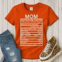 Funny Mom Nutrition Facts Women's T-Shirt thumb 3