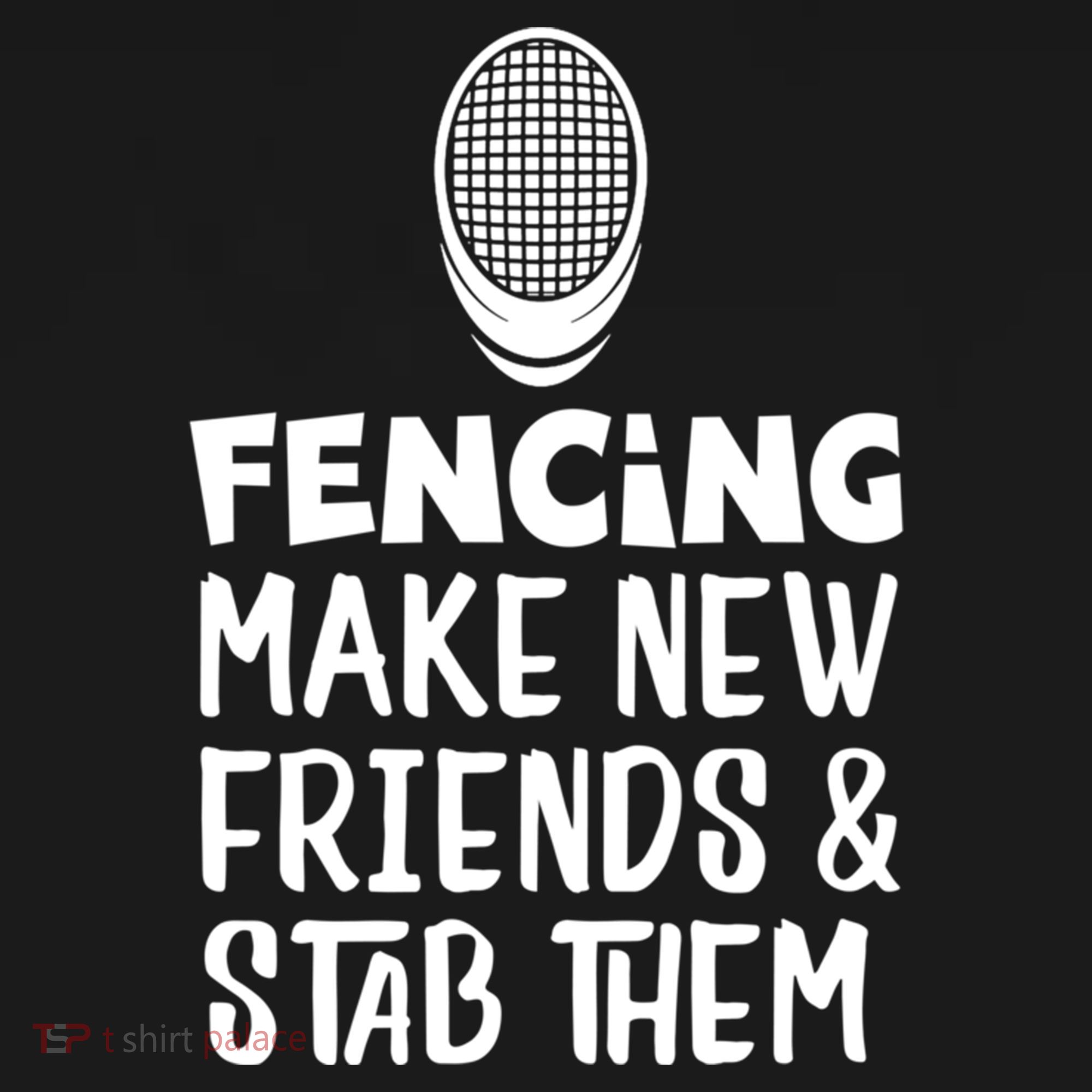Fencing Make New Friends And Stab Them Fencing Gift Doggie Tank