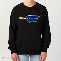 Flag Map Of Apure State Of Venezuela Gift Women's Sweatshirt thumb 0