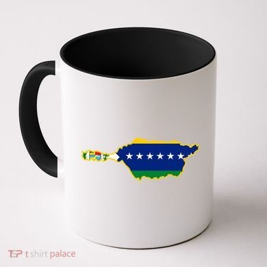 Flag Map Of Apure State Of Venezuela Gift Coffee Mug