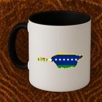 Flag Map Of Apure State Of Venezuela Gift Coffee Mug thumb 2