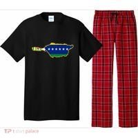 Flag Map Of Apure State Of Venezuela Gift Pajama Set thumb 0