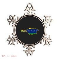 Flag Map Of Apure State Of Venezuela Gift Ornament thumb 0