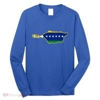 Flag Map Of Apure State Of Venezuela Gift Long Sleeve Shirt thumb 0