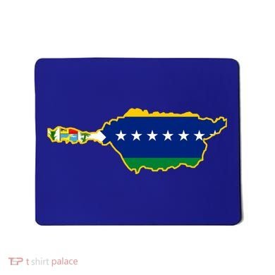 Flag Map Of Apure State Of Venezuela Gift Mousepad