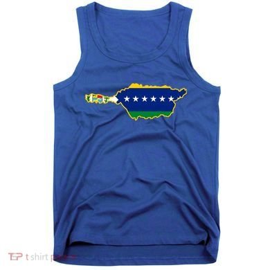 Flag Map Of Apure State Of Venezuela Gift Tank Top