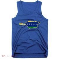 Flag Map Of Apure State Of Venezuela Gift Tank Top thumb 0