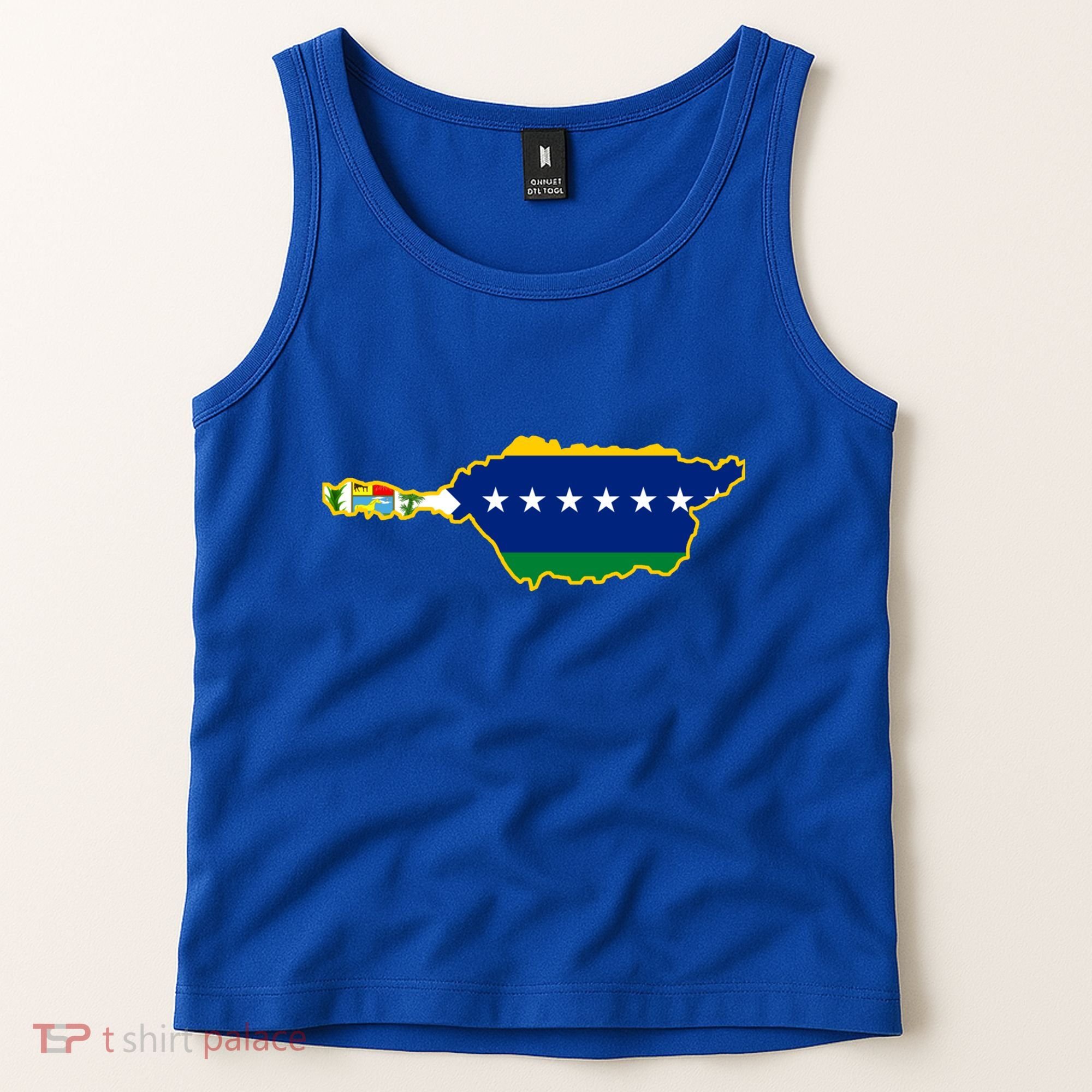 Flag Map Of Apure State Of Venezuela Gift Tank Top