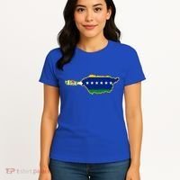 Flag Map Of Apure State Of Venezuela Gift Women's T-Shirt thumb 4