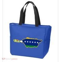 Flag Map Of Apure State Of Venezuela Gift Tote Bag thumb 3