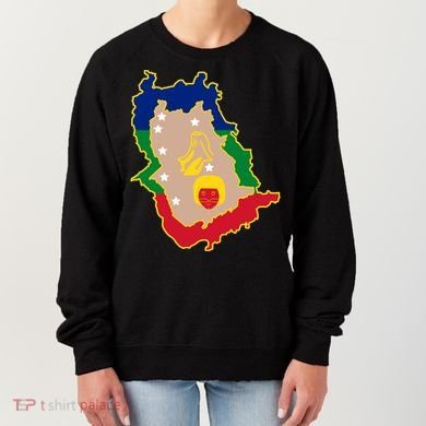 Flag Map Of Amazonas Venezuela Gift Women's Sweatshirt