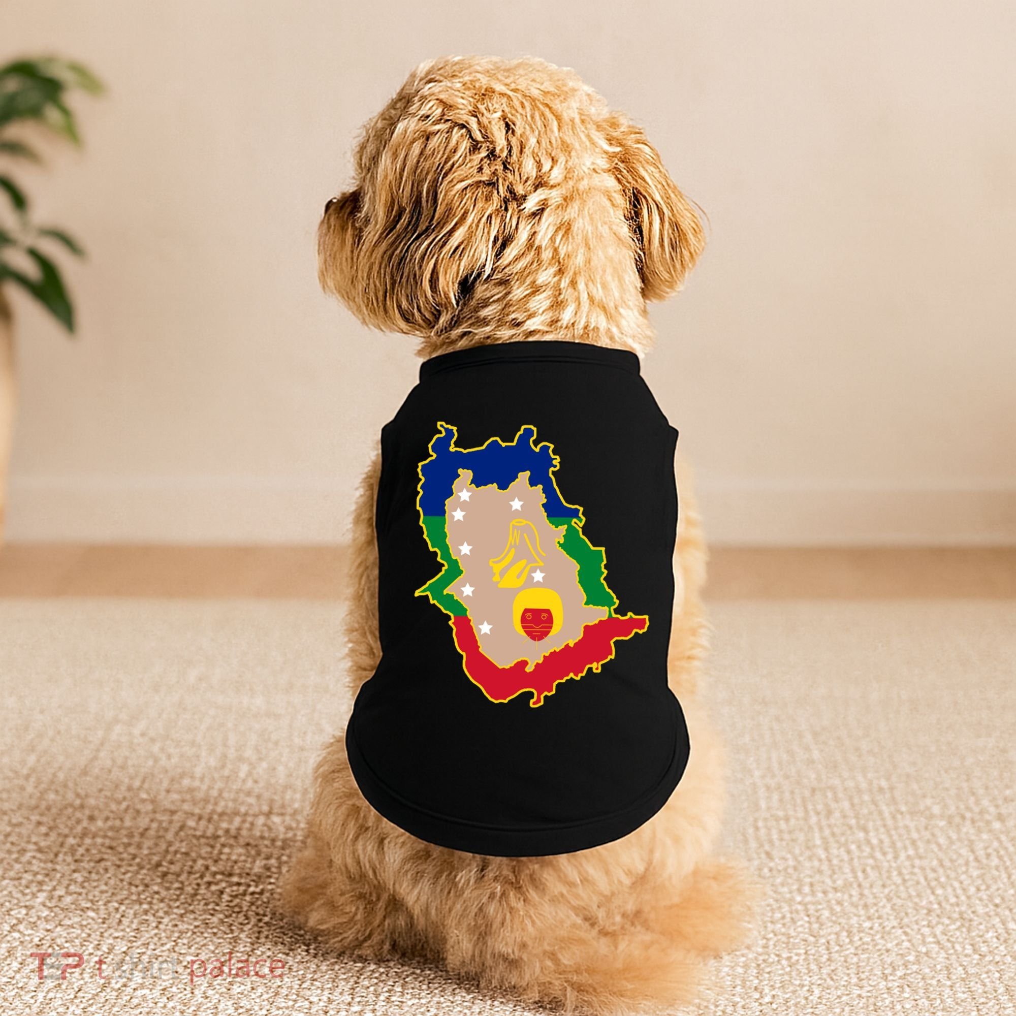 Flag Map Of Amazonas Venezuela Gift Doggie Tank