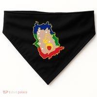 Flag Map Of Amazonas Venezuela Gift USA-Made Doggie Bandana thumb 0