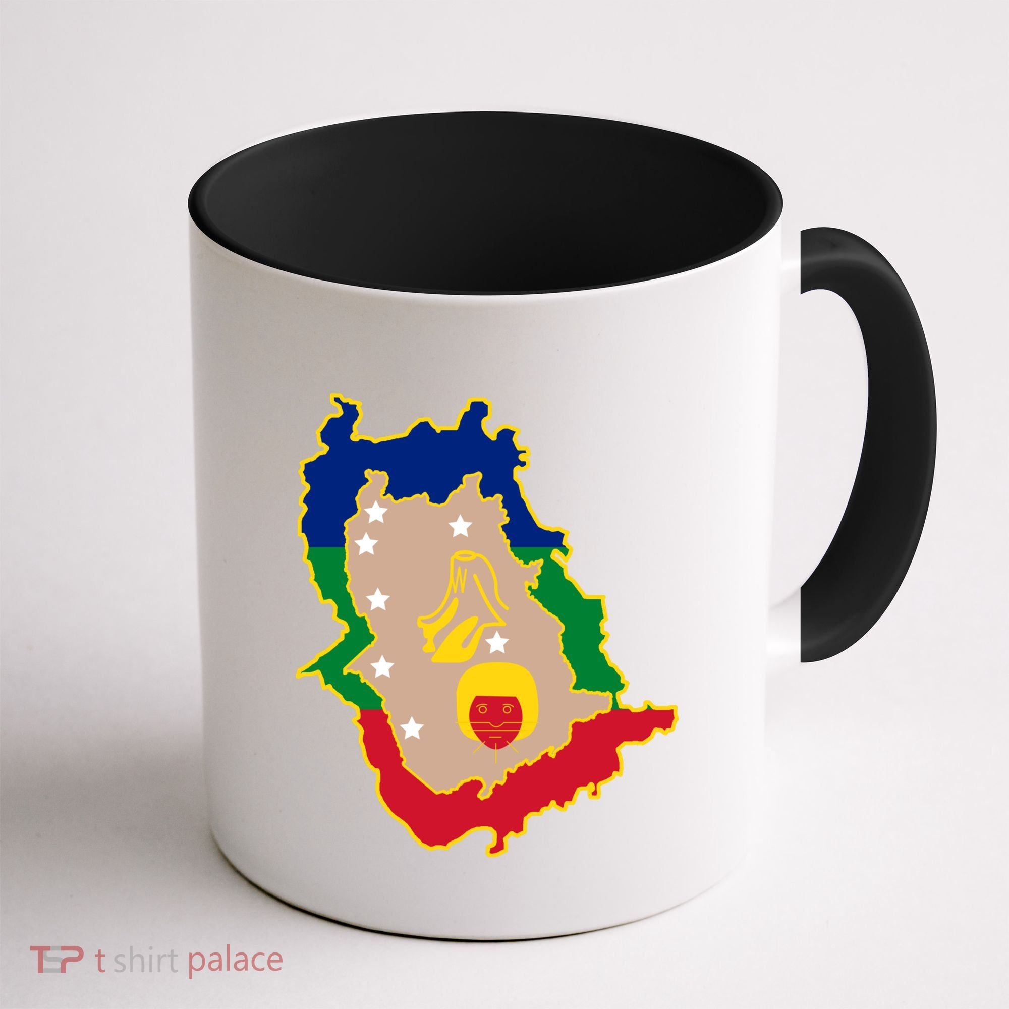 Flag Map Of Amazonas Venezuela Gift Coffee Mug