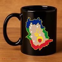 Flag Map Of Amazonas Venezuela Gift 11oz C Handle Ceramic Mug thumb 4