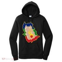 Flag Map Of Amazonas Venezuela Gift Women's Hoodie thumb 0