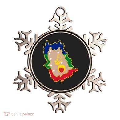 Flag Map Of Amazonas Venezuela Gift Ornament