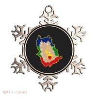 Flag Map Of Amazonas Venezuela Gift Ornament thumb 0