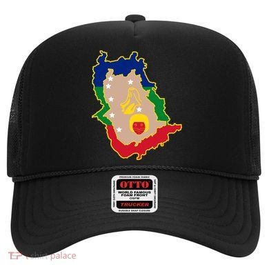 Flag Map Of Amazonas Venezuela Gift Hat