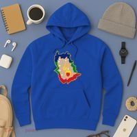 Flag Map Of Amazonas Venezuela Gift Hoodie thumb 3