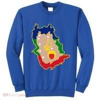Flag Map Of Amazonas Venezuela Gift Sweatshirt thumb 0