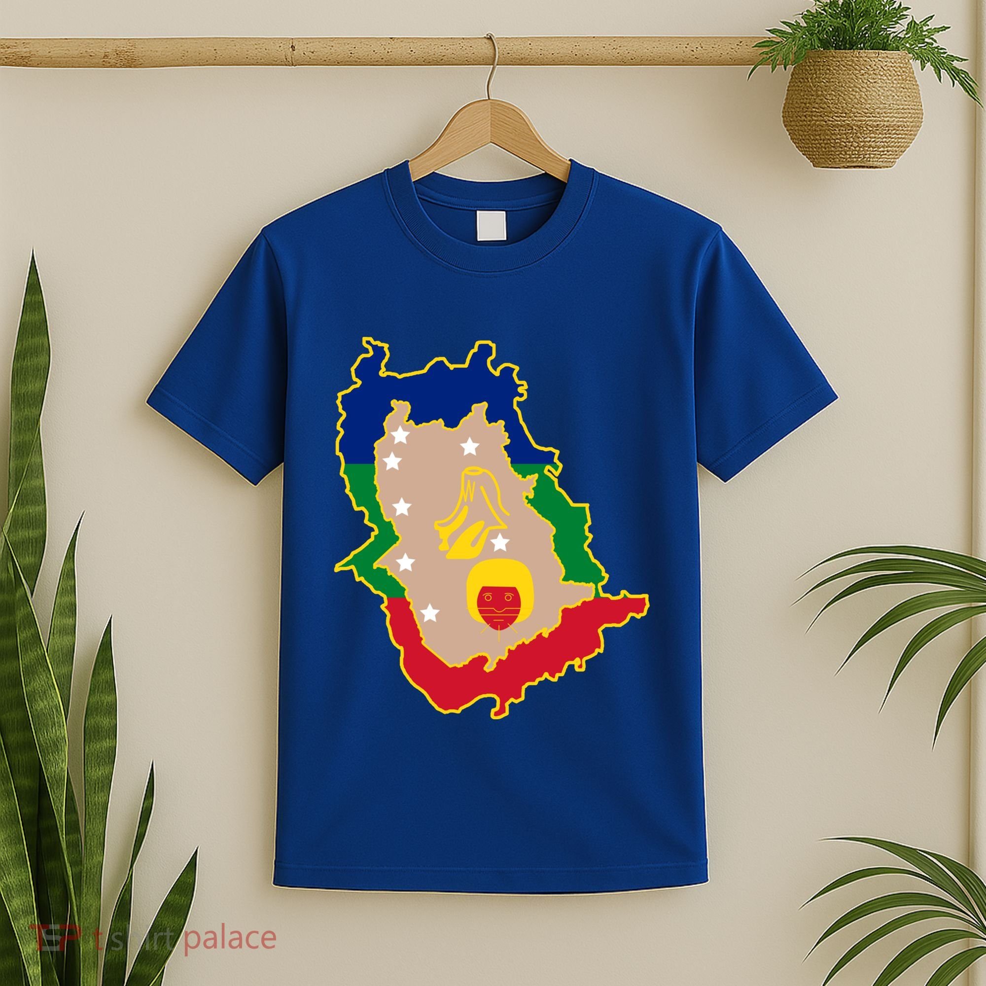 Flag Map Of Amazonas Venezuela Gift T-Shirt