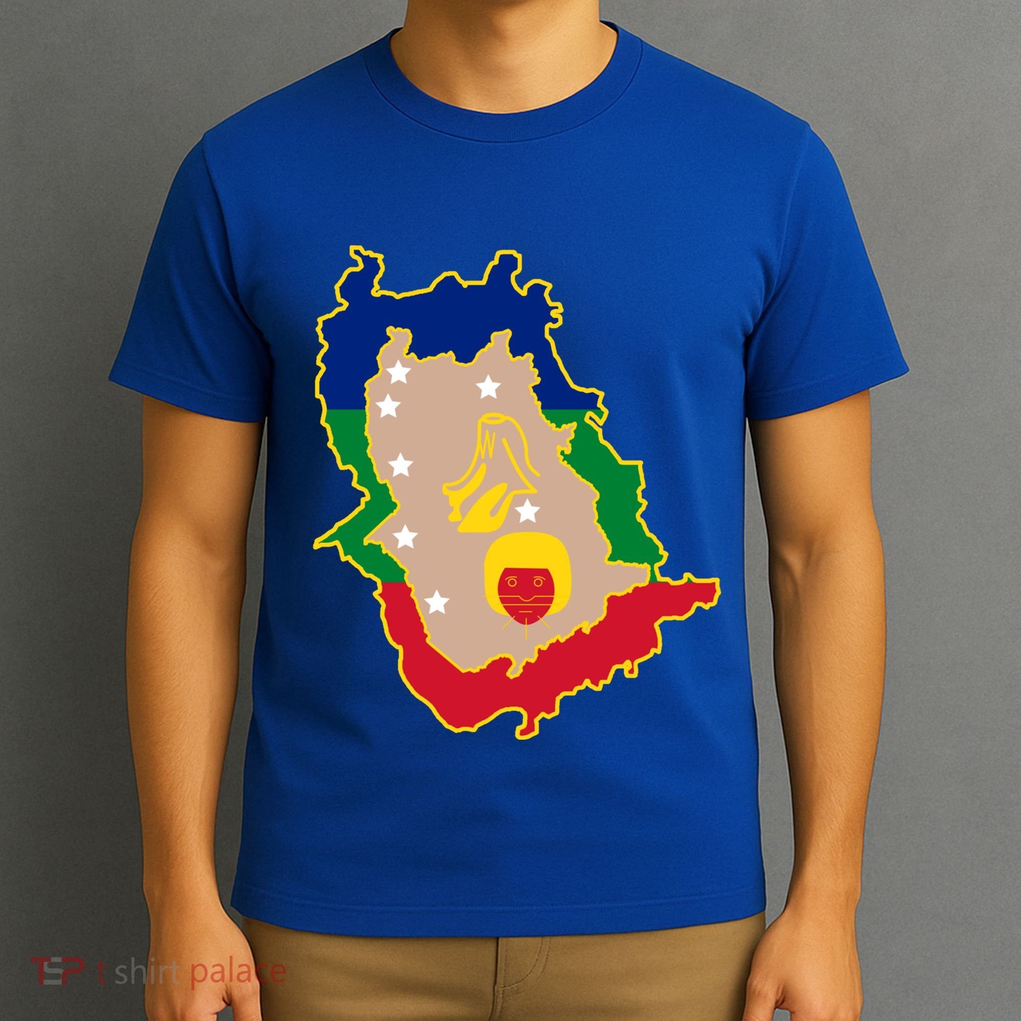 Flag Map Of Amazonas Venezuela Gift T-Shirt