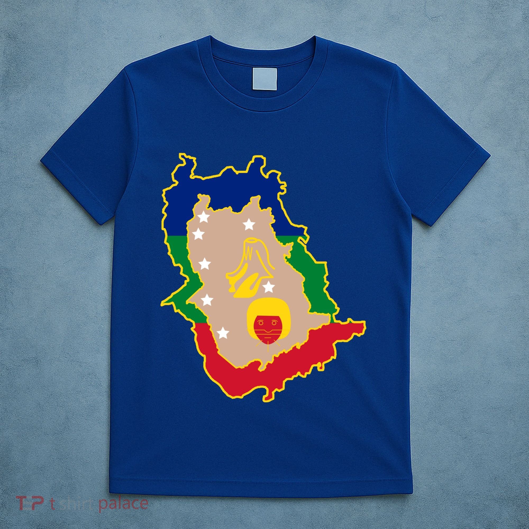 Flag Map Of Amazonas Venezuela Gift T-Shirt