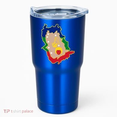 Flag Map Of Amazonas Venezuela Gift Tumbler