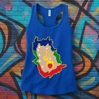 Flag Map Of Amazonas Venezuela Gift Women's Tank Top thumb 3