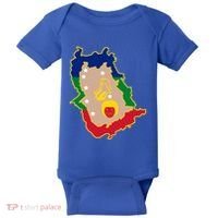 Flag Map Of Amazonas Venezuela Gift Baby Bodysuit thumb 0