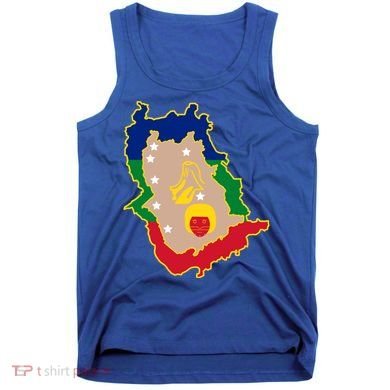 Flag Map Of Amazonas Venezuela Gift Tank Top