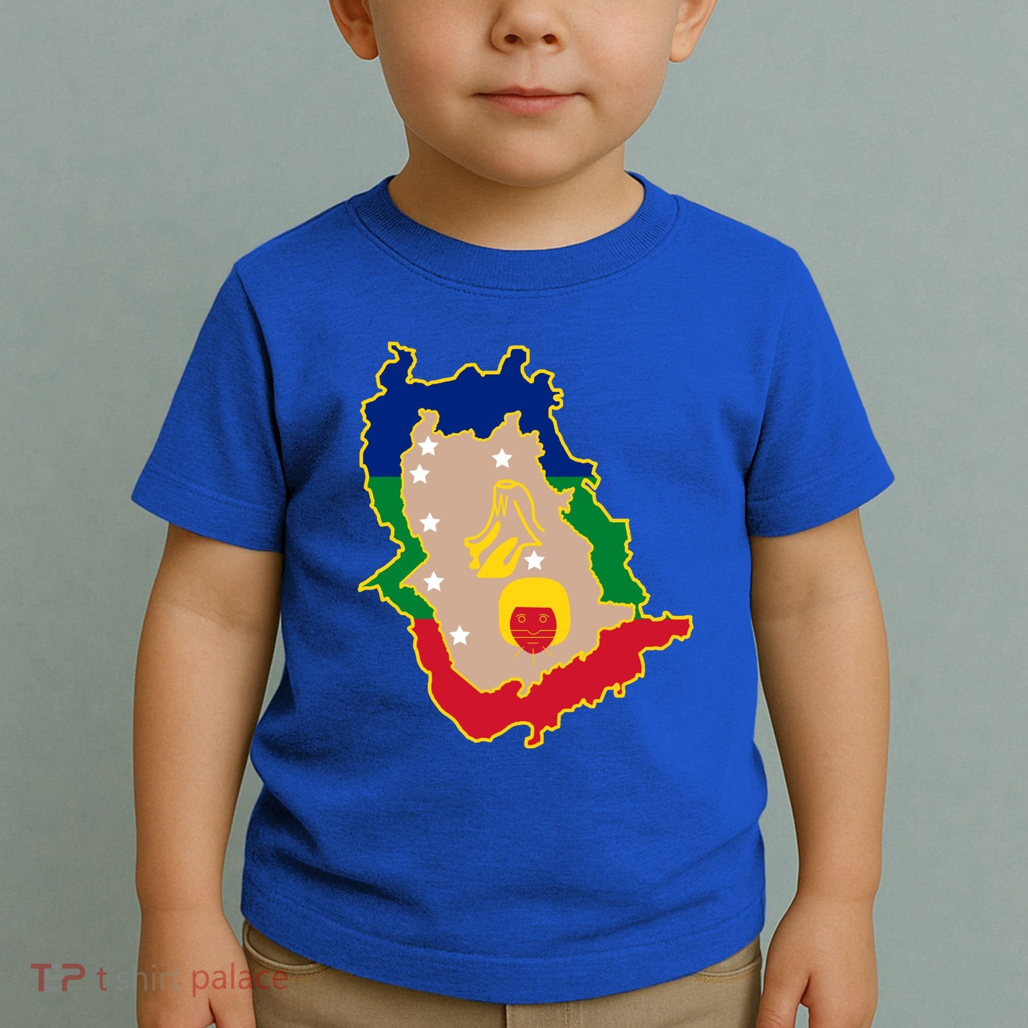Flag Map Of Amazonas Venezuela Gift Toddler T-Shirt