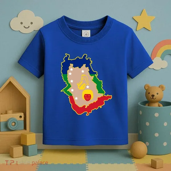 Flag Map Of Amazonas Venezuela Gift Toddler T-Shirt