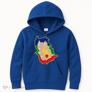 Flag Map Of Amazonas Venezuela Gift Kids Hoodie