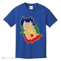 Flag Map Of Amazonas Venezuela Gift Kids T-Shirt thumb 0