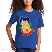 Flag Map Of Amazonas Venezuela Gift Kids T-Shirt thumb 2
