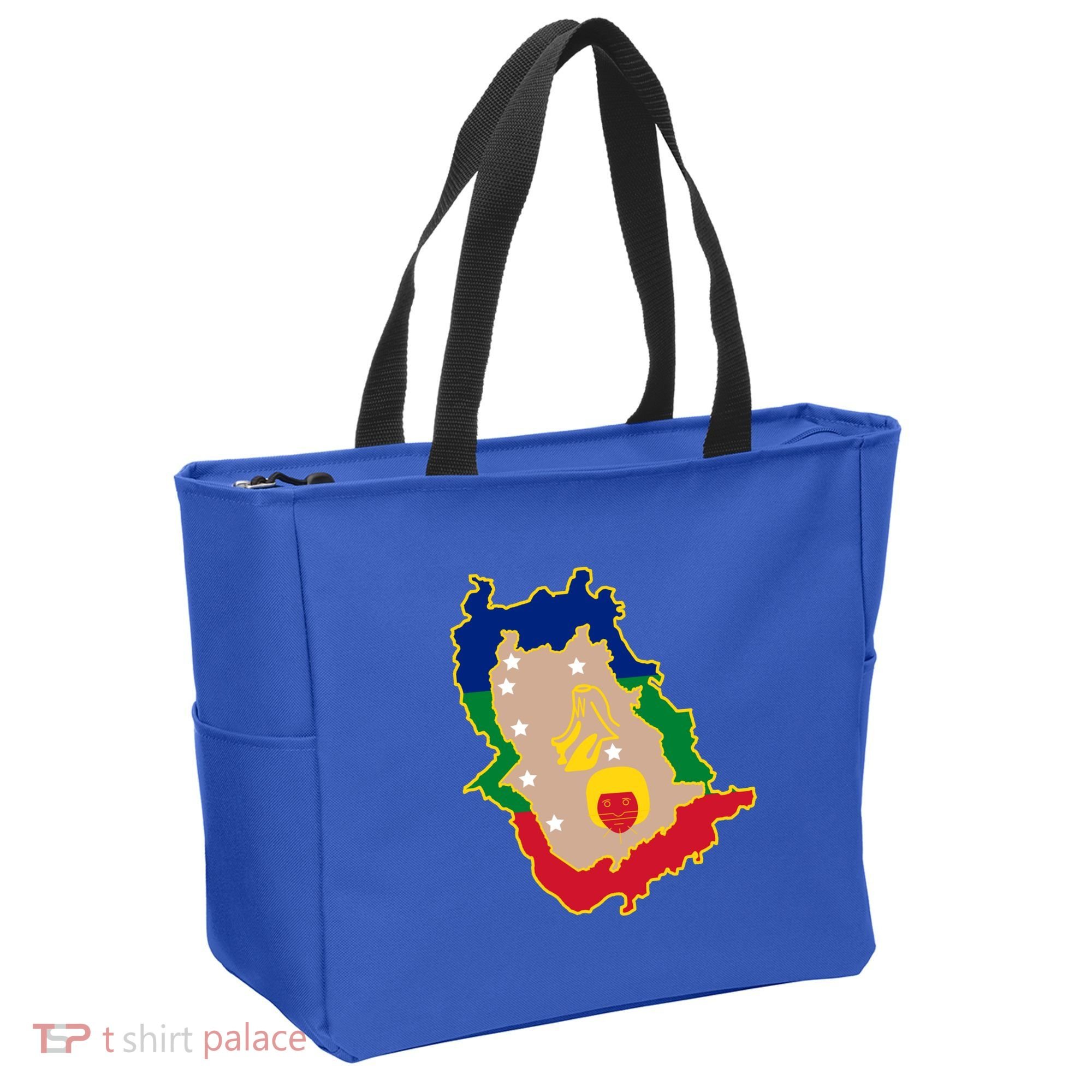 Flag Map Of Amazonas Venezuela Gift Tote Bag
