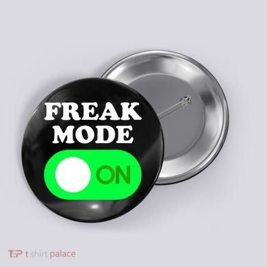 FREAK MODE ON - Funny Power Button Freaky Viral Slang Meme  Button