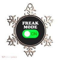 FREAK MODE ON - Funny Power Button Freaky Viral Slang Meme  Ornament thumb 0