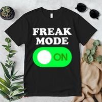 FREAK MODE ON - Funny Power Button Freaky Viral Slang Meme  Premium T-Shirt thumb 2