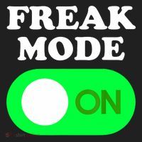 FREAK MODE ON - Funny Power Button Freaky Viral Slang Meme  Hat thumb 2