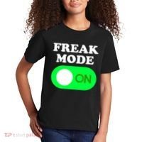 FREAK MODE ON - Funny Power Button Freaky Viral Slang Meme  Kids T-Shirt thumb 2