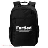 Fartled Meaning Offensive Funny Adult Humor Backpack thumb 0