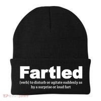 Fartled Meaning Offensive Funny Adult Humor Beanie thumb 0