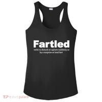 Fartled Meaning Offensive Funny Adult Humor Ladies PosiCharge Competitor Racerback Tank thumb 0