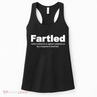 Fartled Meaning Offensive Funny Adult Humor Women's Tank Top thumb 0