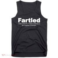 Fartled Meaning Offensive Funny Adult Humor Tank Top thumb 0