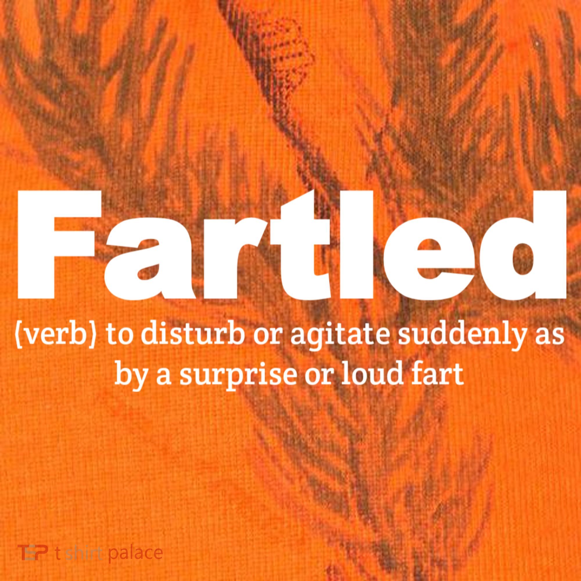 Fartled Meaning Offensive Funny Adult Humor Kati Licensed 12" Camo Cuffed Beanie